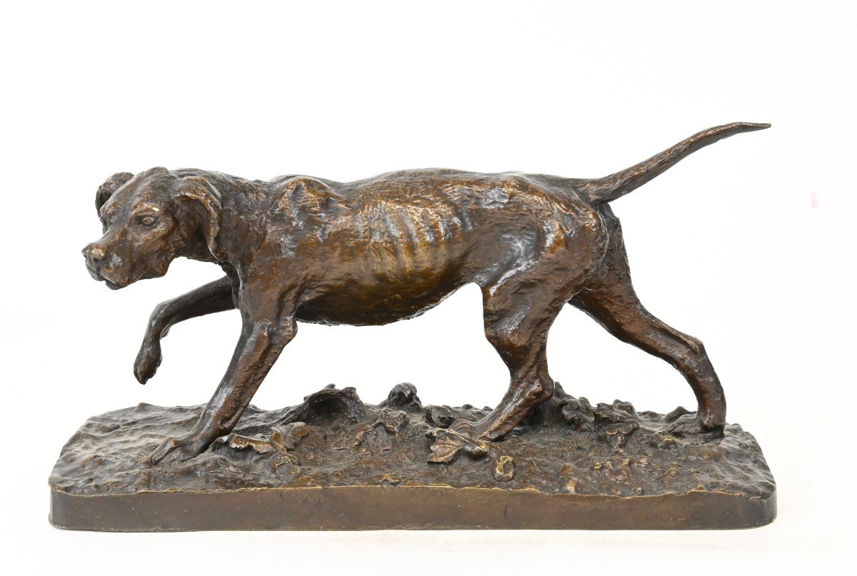 Christophe Fratin - Chien De Chasse - France, 19e Siècle